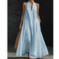 👗 ✨ Elegantes Halter Maxi Kleid – luftig, fließend & perfekt für warme Tage ☀️