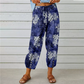 🌺🔥 50% RABATT ✨ Vintage Jogginghose mit Blumenmuster & hoher Taille – bequem, stylisch & voll im Trend 💫
