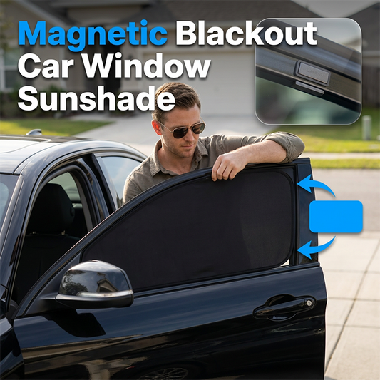 ☀️Magnetic Car Window SunshadeMagnetischer Auto-Sonnenschutz: UV-Schutz & Privatsphäre in Sekunden! 🚗😎
