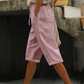 👖🌺 50% RABATT! Sommer-Caprihose für Damen mit Spitzenausschnitt – Lässig, feminin & perfekt für warme Tage ✨