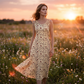 👗🌸 Ärmelloses A-Linien-Maxikleid mit Taschen