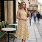 👗🌸 Ärmelloses A-Linien-Maxikleid mit Taschen