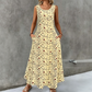👗🌸 Ärmelloses A-Linien-Maxikleid mit Taschen