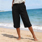 👖 Damen atmungsaktive Freizeit-Caprihosen – luftig, bequem & vielseitig – perfekt für Alltag, Strand & Reisen