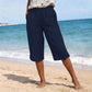 👖 Damen atmungsaktive Freizeit-Caprihosen – luftig, bequem & vielseitig – perfekt für Alltag, Strand & Reisen