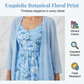 🌸👗Elegantes zweiteiliges Blumenkleid-Set für Damen – der perfekte Look für den Sommerurlaub✨