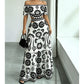 👗🌸 Maxikleid mit Blumenmuster und Taillenschnitt
