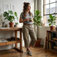 👖🌿 Lässige Cargo-Caprihosen für Damen – bequeme 3/4-Hosen mit vielen Taschen, perfekt für Alltag, Reisen & Sommer ☀️