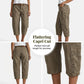 👖🌿 Lässige Cargo-Caprihosen für Damen – bequeme 3/4-Hosen mit vielen Taschen, perfekt für Alltag, Reisen & Sommer ☀️