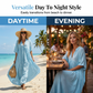 👗☀️ Fließendes V-Ausschnitt-Maxikleid – luftig und bequem