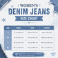 👖✨ Asymmetrische Jeans mit weitem Bein – bequem und vielseitig.
