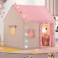 ⏰ Kinderspielzelt „Schloss“ – Geräumig und einfach aufzubauen – Atmungsaktiver Stoff, ideal für Spaß drinnen und draußen – regt zum fantasievollen Spielen an ✨🧸