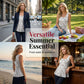 🌞 Sommerliches bedrucktes ärmelloses Tanktop