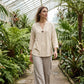 Damen gestreiftes zweiteiliges Sommer-Set