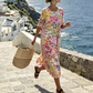 🌺🌸 Lockeres Blumen-Sommerkleid mit versteckten Taschen