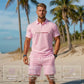 👕🩳 Atmungsaktives Kurzarm-Shorts-Set