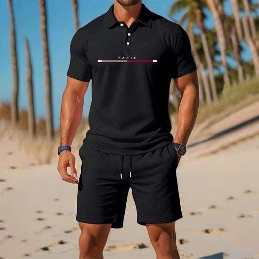 👕🩳 Atmungsaktives Kurzarm-Shorts-Set