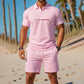 👕🩳 Atmungsaktives Kurzarm-Shorts-Set