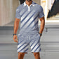 👕🩳 Atmungsaktives Kurzarm-Shorts-Set