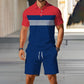 👕🩳 Atmungsaktives Kurzarm-Shorts-Set