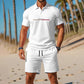 👕🩳 Atmungsaktives Kurzarm-Shorts-Set