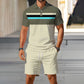 👕🩳 Atmungsaktives Kurzarm-Shorts-Set