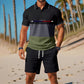 👕🩳 Atmungsaktives Kurzarm-Shorts-Set