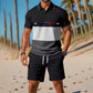 👕🩳 Atmungsaktives Kurzarm-Shorts-Set