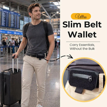 💳 Schlankes Gürteltäschchen – Diskret, Leicht, Für Karten/Geld 🏃‍♂️