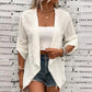 👚🧥 Elegante, lässige Strickjacke mit strukturierter Oberfläche