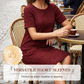 👗🌿 Luftiges Sommerkleid mit Rundhalsausschnitt und praktischen Taschen
