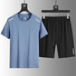 ☀️Schnelltrocknendes T-Shirt- und Shorts-Set für Herren