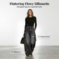 💃 Damen Weite-Bein-Jeans mit Ösen – Hochsitzende Passform, streckende weite Beine & silberfarbene Ösenakzente. Ein vintage-inspiriertes Grundstück mit moderner Haltung 🌿