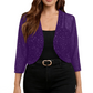 🌙 Heute um Mitternacht vorbei – verpassen Sie es nicht, sonst warten Sie ein Jahr! Damen schimmernde Mesh-Cardigan mit offenem Vorderteil