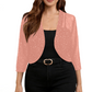 🌙 Heute um Mitternacht vorbei – verpassen Sie es nicht, sonst warten Sie ein Jahr! Damen schimmernde Mesh-Cardigan mit offenem Vorderteil