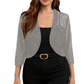🌙 Heute um Mitternacht vorbei – verpassen Sie es nicht, sonst warten Sie ein Jahr! Damen schimmernde Mesh-Cardigan mit offenem Vorderteil