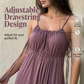 👗🔥 Damenkleid mit Spaghettiträgern & Kordelzug – vielseitig, leicht, figurschmeichelnd – perfekt für Sommer & Urlaub – jetzt -50 %! ☀️