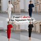 🌟 Der Look, den alle suchen – bei uns 50% günstiger! Elegantes Damenkleid mit U-Boot-Ausschnitt und Flatterärmeln