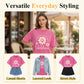 ☀️🌸 Vintage-Gänseblümchen-Shirt mit lässiger Passform