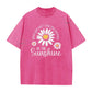 ☀️🌸 Vintage-Gänseblümchen-Shirt mit lässiger Passform