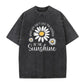 ☀️🌸 Vintage-Gänseblümchen-Shirt mit lässiger Passform
