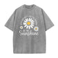 ☀️🌸 Vintage-Gänseblümchen-Shirt mit lässiger Passform
