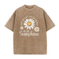 ☀️🌸 Vintage-Gänseblümchen-Shirt mit lässiger Passform