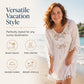 ✨Neu eingetroffen✨🌊Fließendes Patchwork-Strandkleid mit Boho-Quasten – ideal für den Urlaub