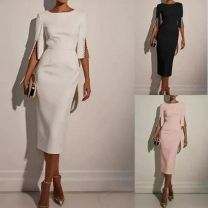 🔥👗Damen-Kleid in schmaler Passform