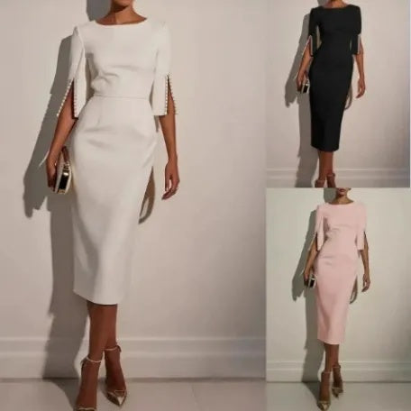 🔥👗Damen-Kleid in schmaler Passform