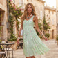 👗Top-Auswahl – Midi-Kleid mit Stufenschnitt und Rundhalsausschnitt – luftige, ärmellose Silhouette für den Tag und den Abend 🌿