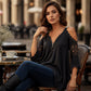 Must-Have🔥 Spitzen-Top mit freien Schultern und Reißverschluss – Ausgefallene Details & atmungsaktiver Stoff für mühelosen Stil ✨