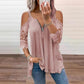 Must-Have🔥 Spitzen-Top mit freien Schultern und Reißverschluss – Ausgefallene Details & atmungsaktiver Stoff für mühelosen Stil ✨