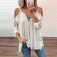 Must-Have🔥 Spitzen-Top mit freien Schultern und Reißverschluss – Ausgefallene Details & atmungsaktiver Stoff für mühelosen Stil ✨